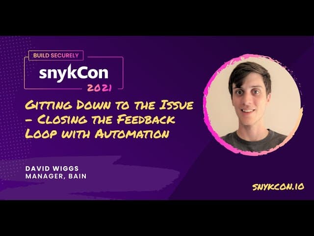 Gitting Down to the Issue - Closing the Feedback Loop with Automation