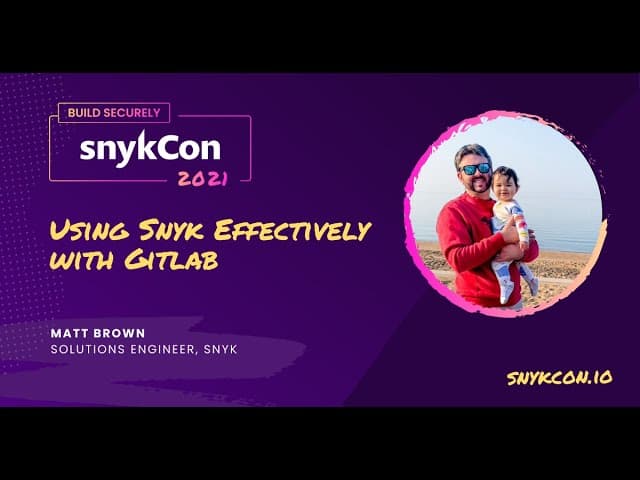 Using Snyk Effectively with Gitlab