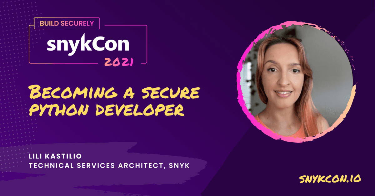 Becoming a secure python developer